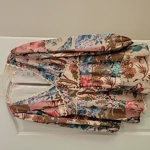 Luxxel Romper, Plunge Neck